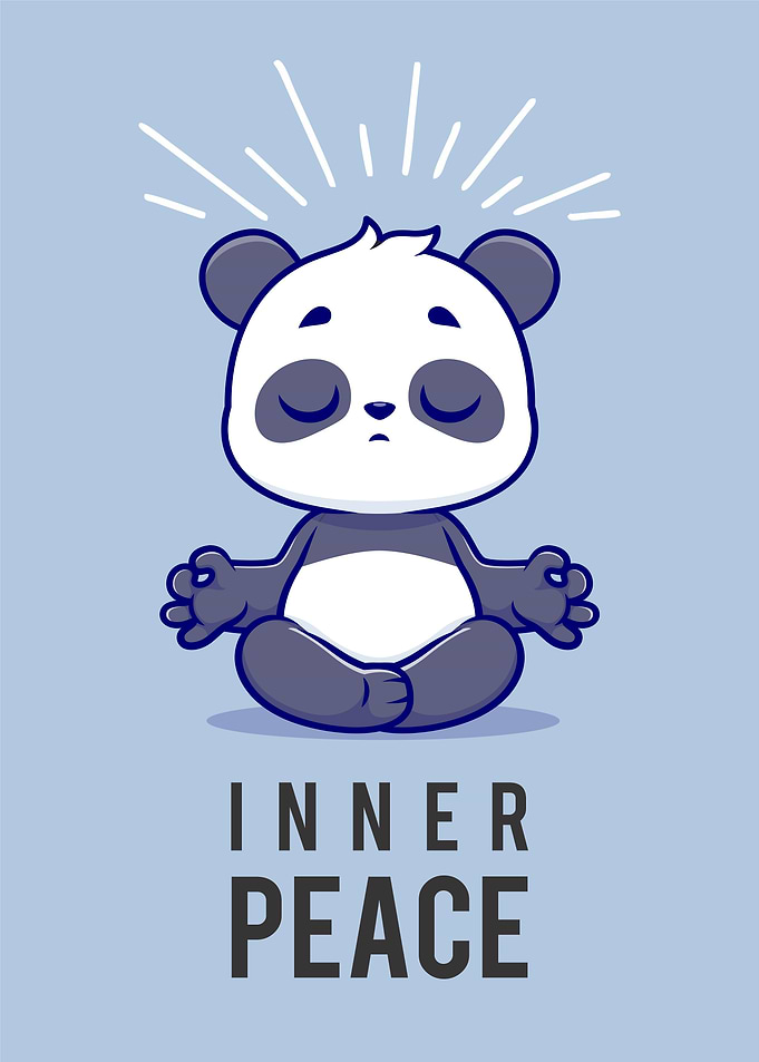 Panda Meditation for Inner Peace