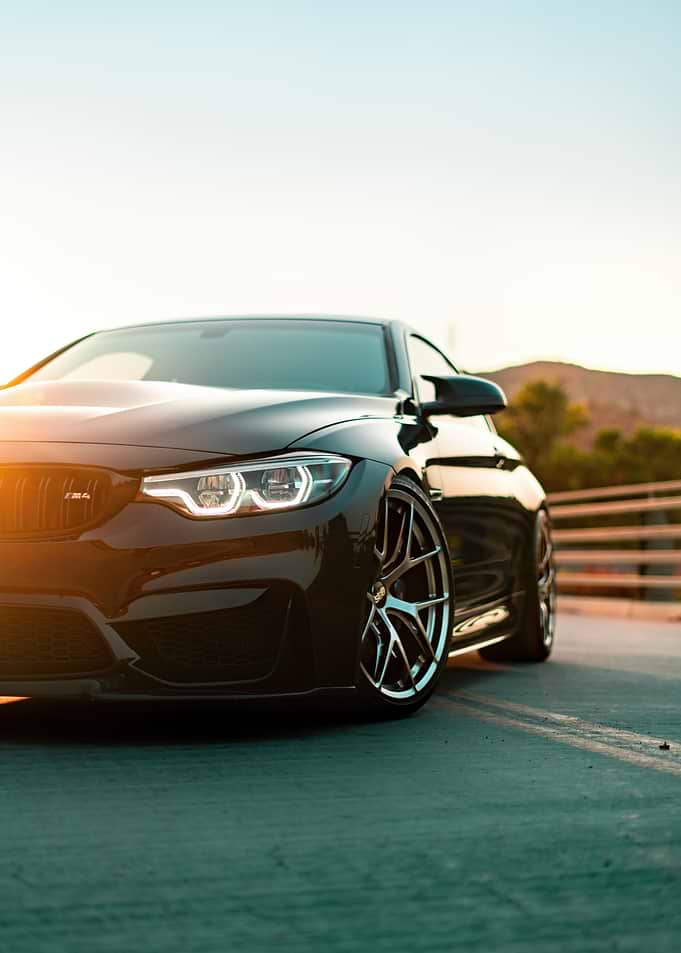Sleek Black BMW M4