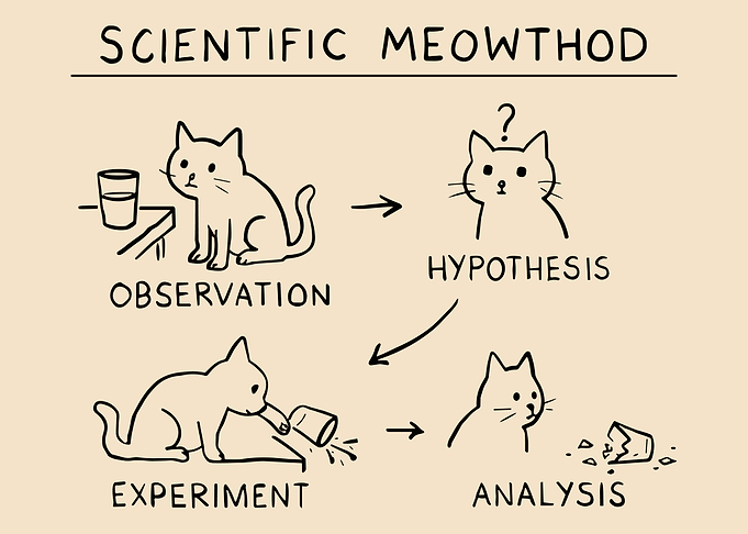 Scientific Meowthod Cat Diagram