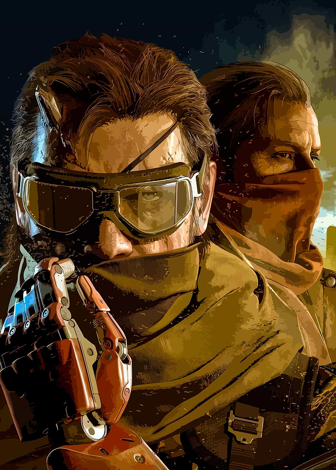 Metal Gear Solid: Venom Snake Portrait