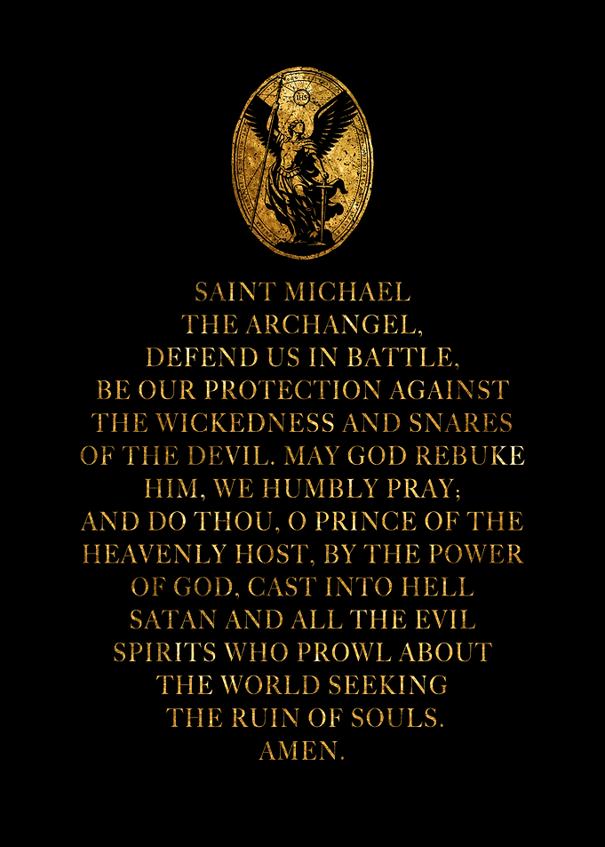 Saint Michael Prayer