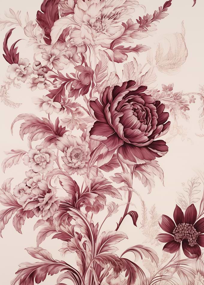 Burgundy Floral Arrangement