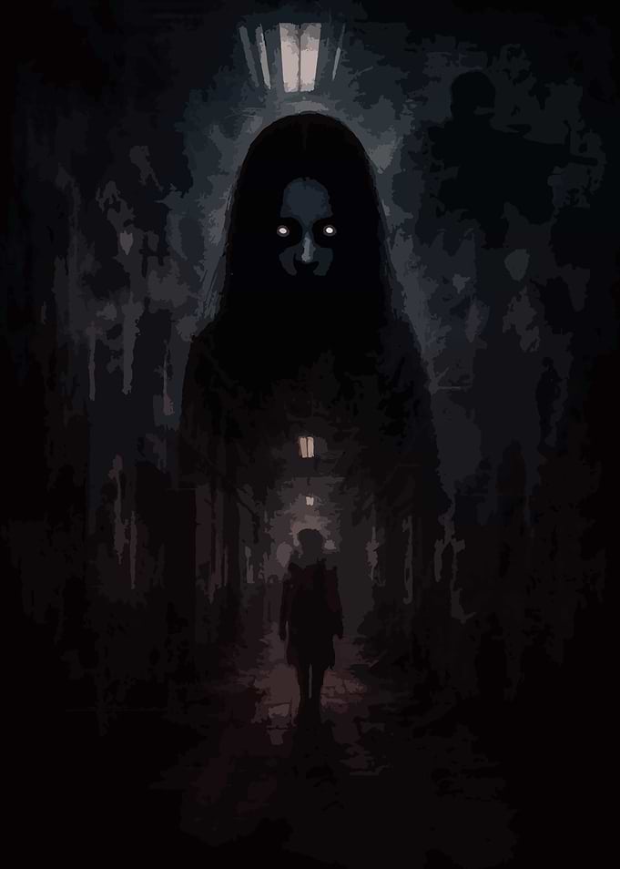 Dark Hallway Encounter