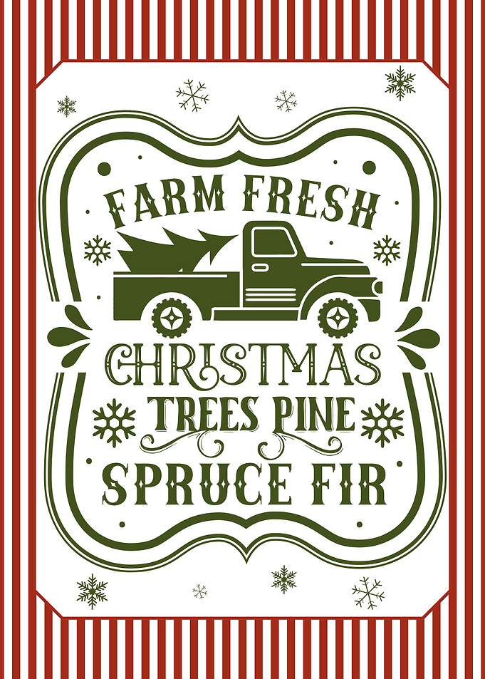 Farm Fresh Christmas Trees Pine Spruce Fir