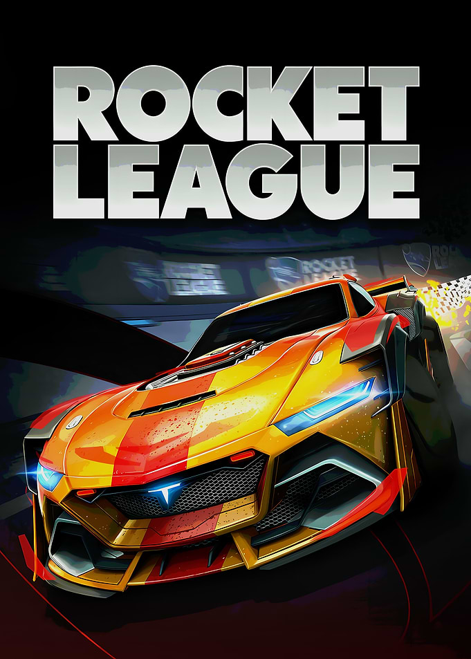 Rocket League Game Cover Art