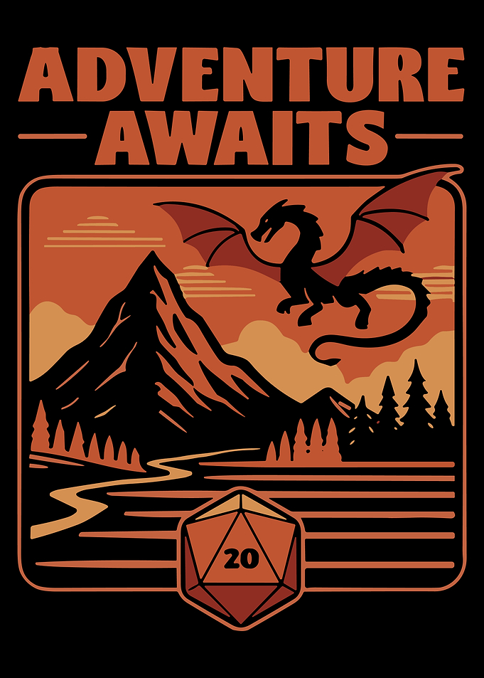 Adventure Awaits Dragon and D20