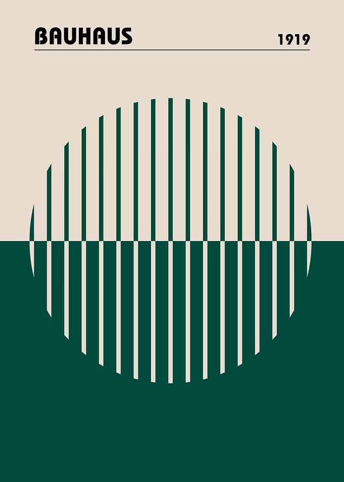 Bauhaus 1919 Minimalist Art