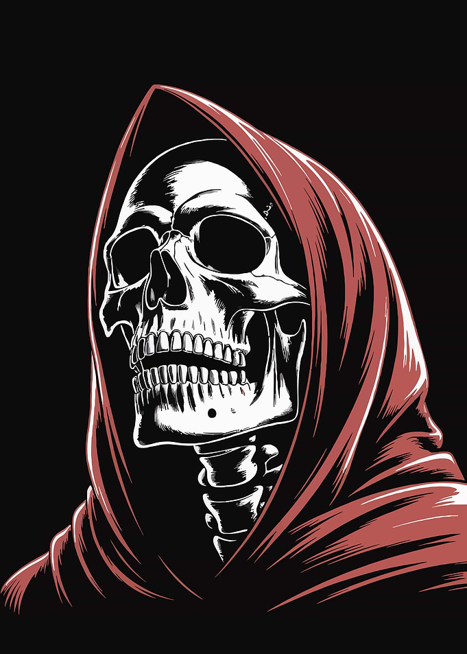 Grim Reaper Illustration
