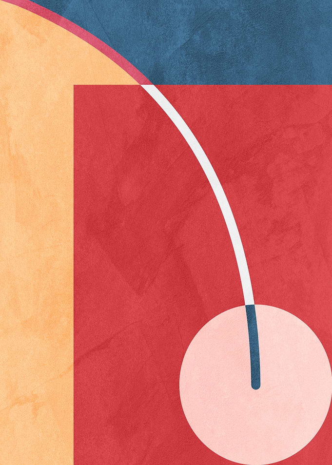 Abstract Geometric Shapes Art