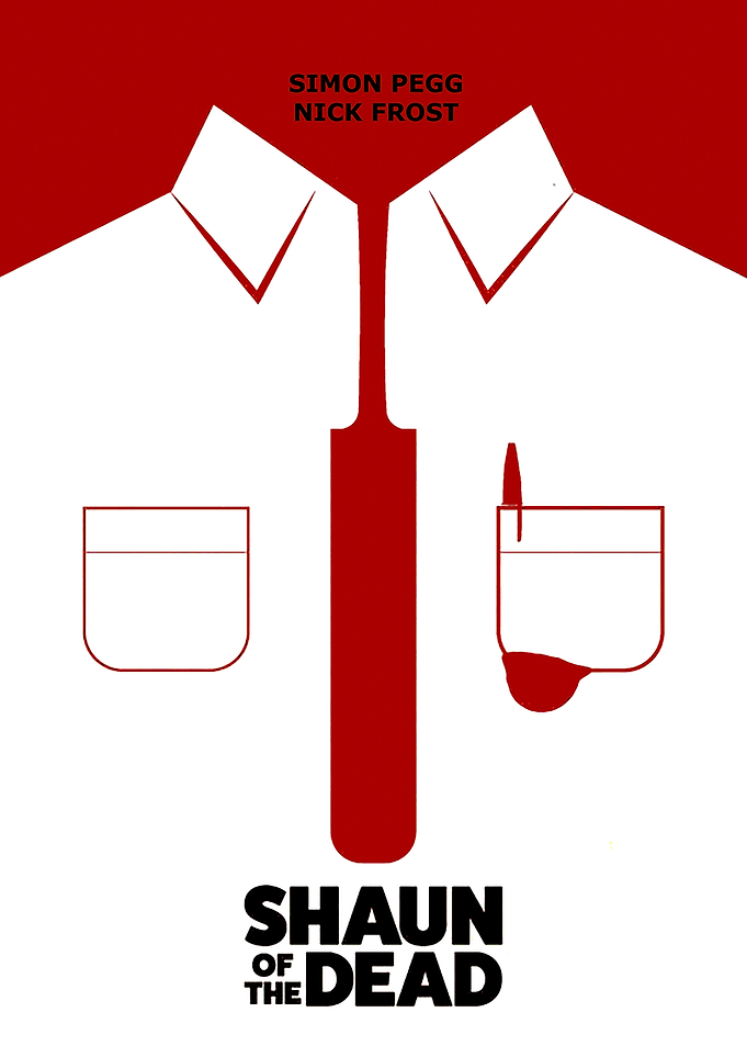Shaun of the Dead Minimalist Poster
