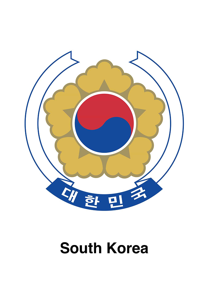 South Korea Emblem