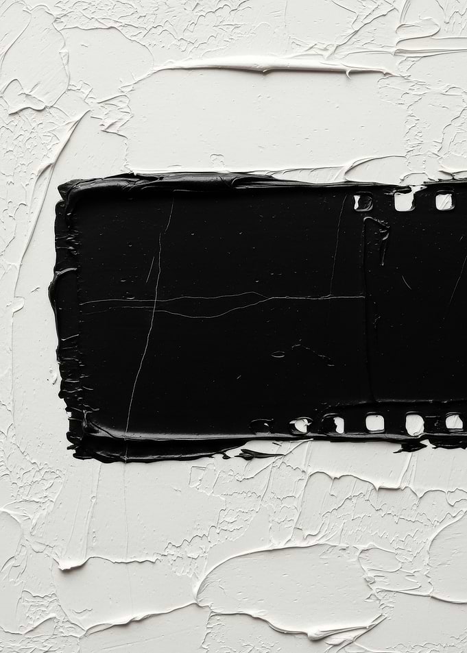 Abstract Film Strip Painting