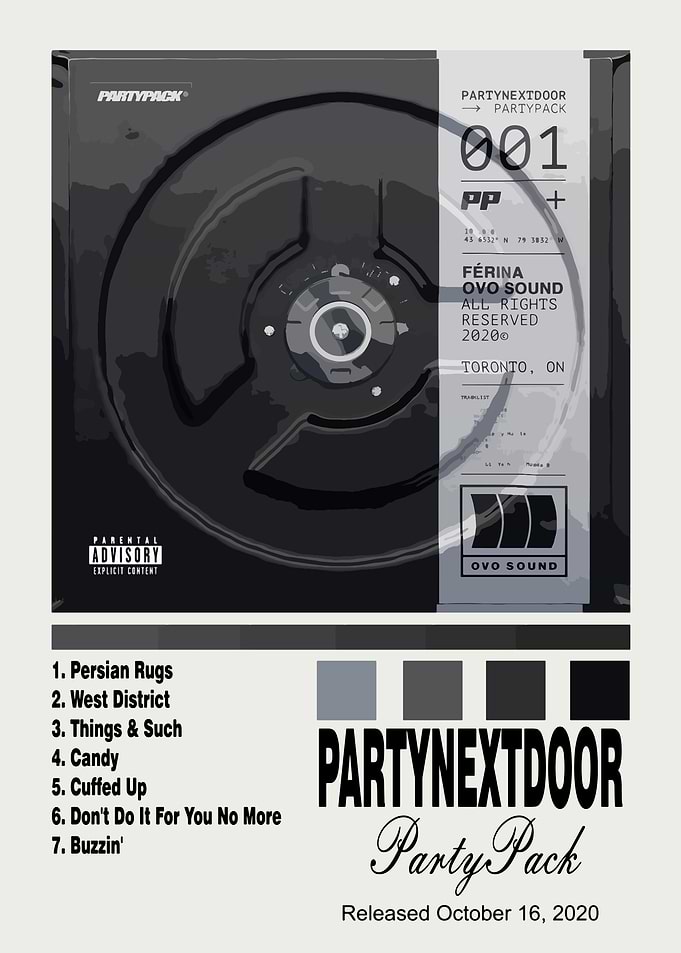 PARTYNEXTDOOR PartyPack Album Cover