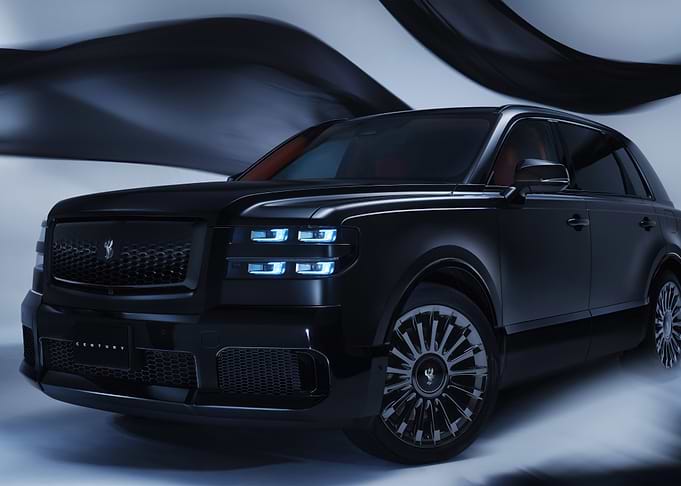Black Toyota Century 2025