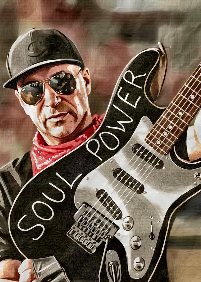 Man with Guitar: Soul Power