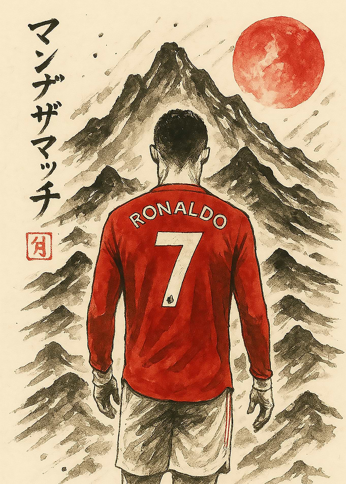 Ronaldo Red Moon