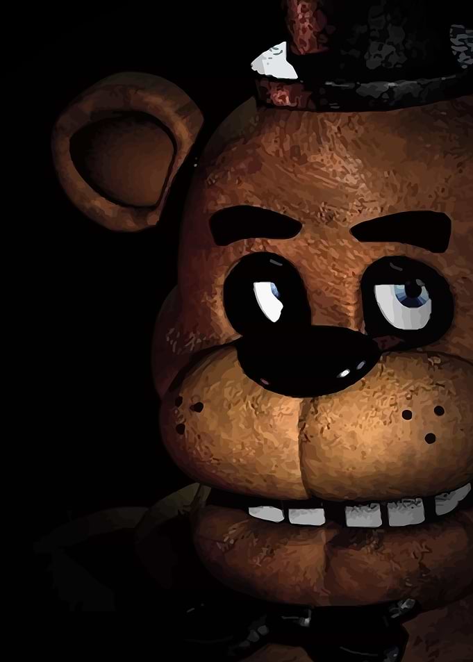Freddy Fazbear close-up