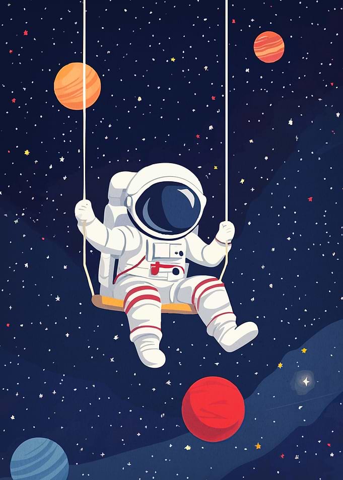 Astronaut Swing Space