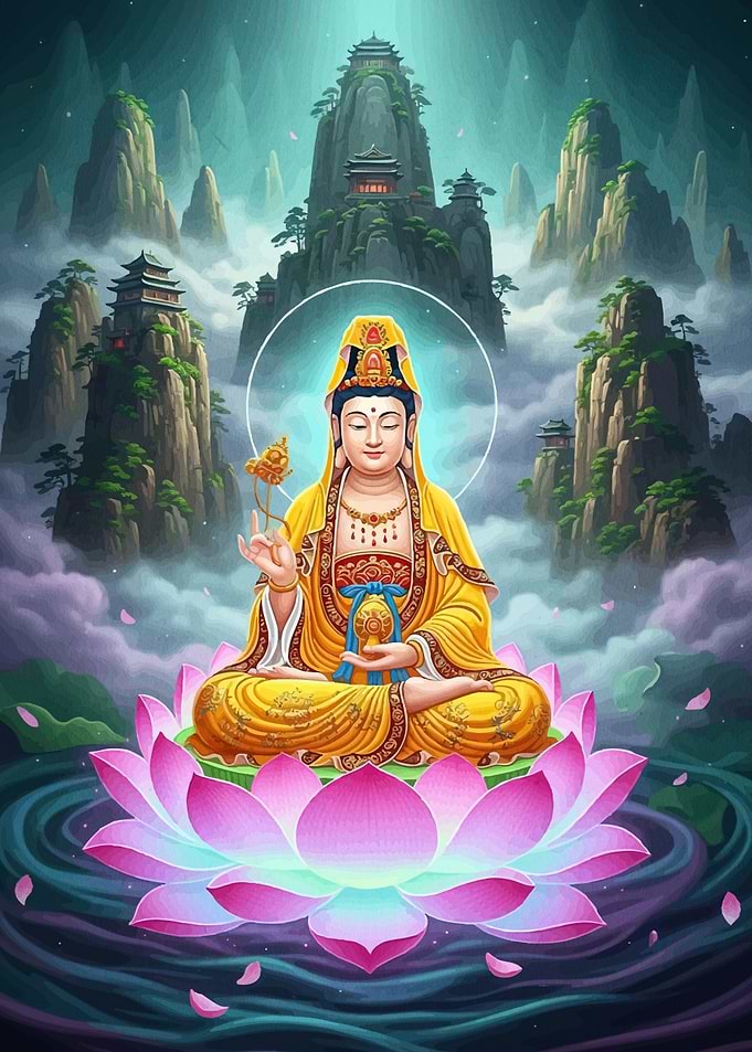 Buddha Lotus Mountain