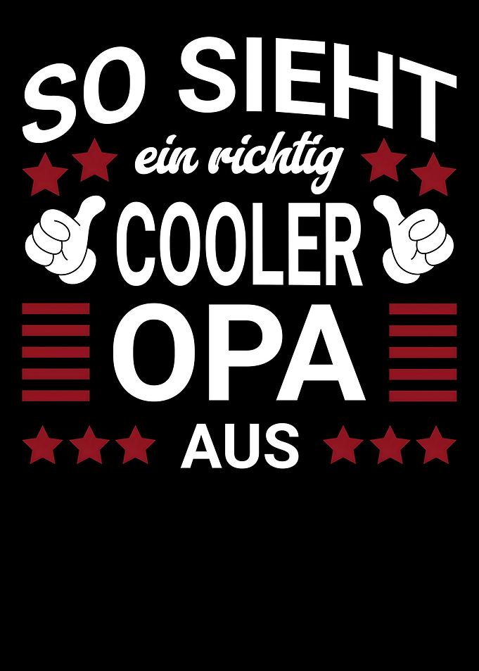 So Sieht Ein Cooler Opa Aus