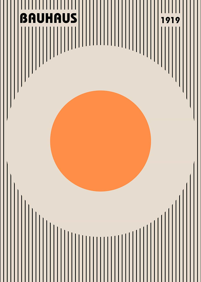 Bauhaus 1919 Geometric Art