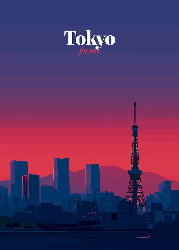Tokyo Japan Cityscape