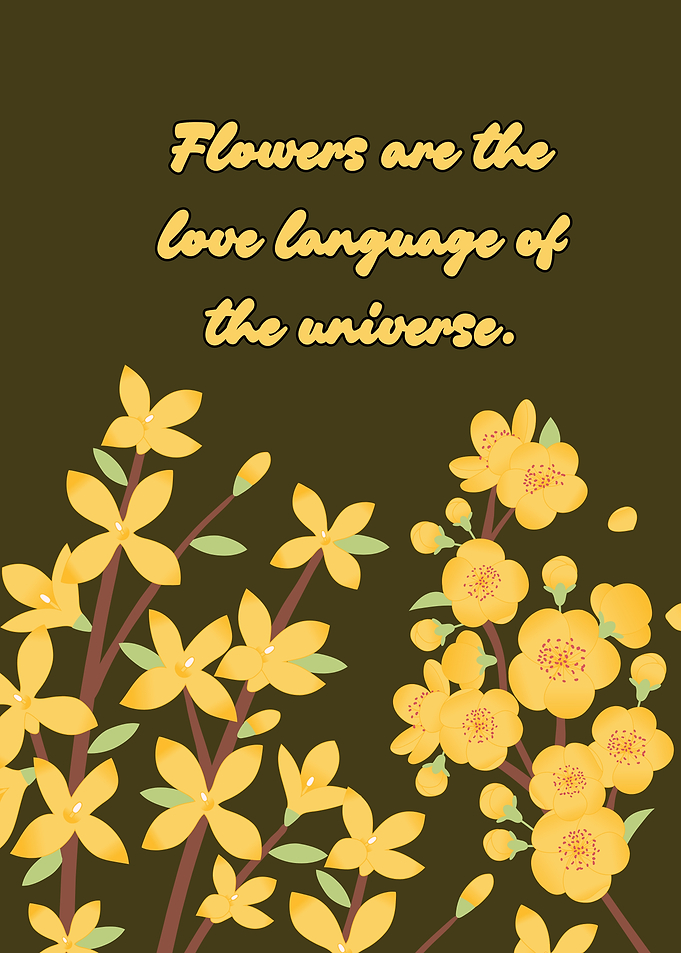 Flowers are the love language