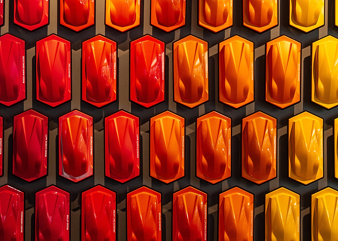 Lamborghini Paint Color Swatches
