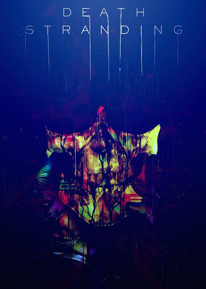 Death Stranding Abstract Art