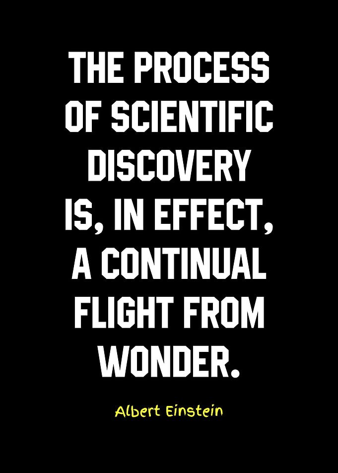 Einstein Quote: Scientific Discovery