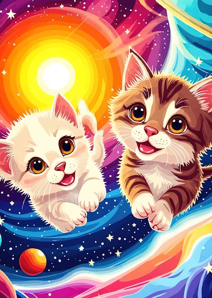 Cosmic Kittens Cartoon