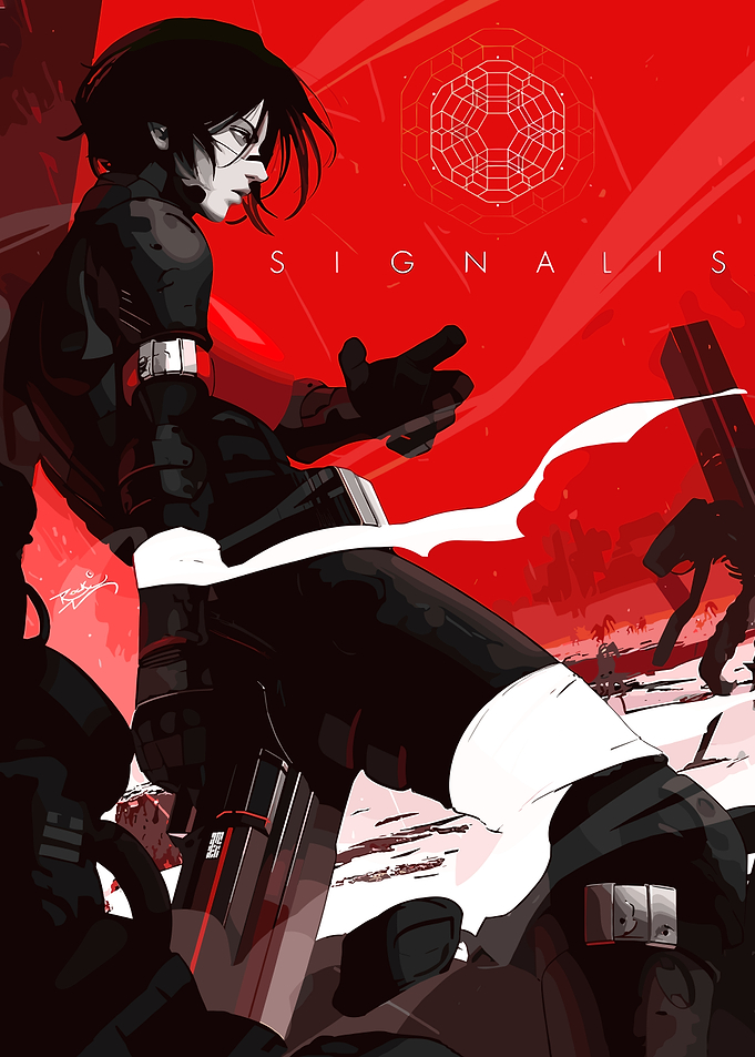 SIGNALIS Game Illustration