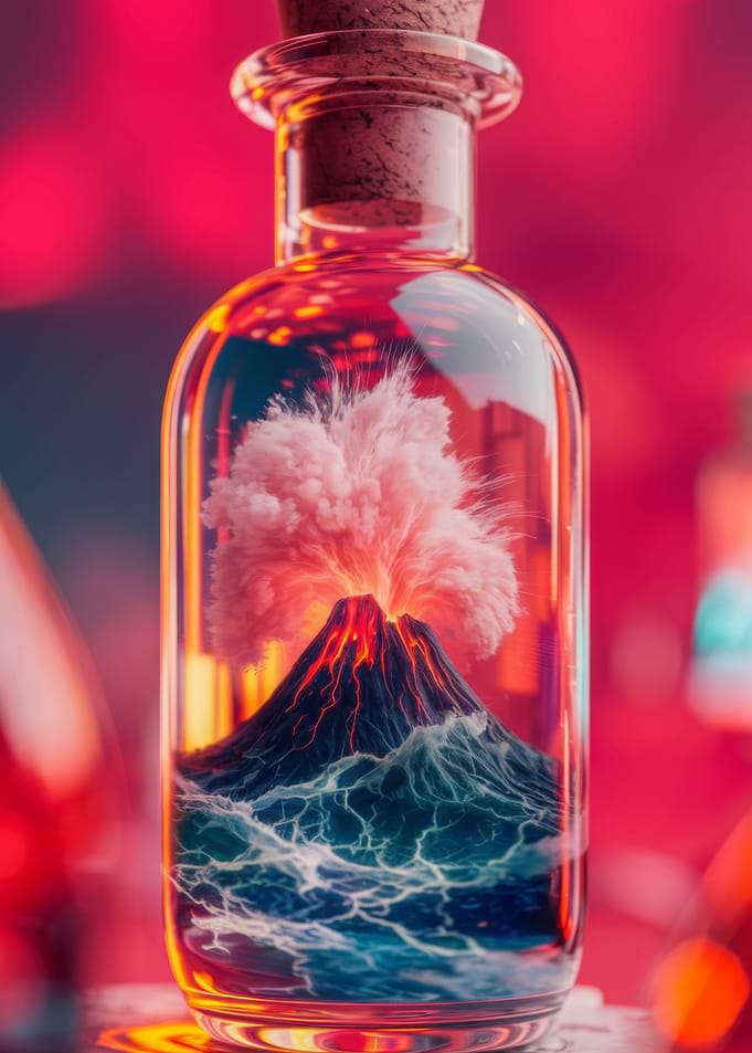 Volcano in a Bottle