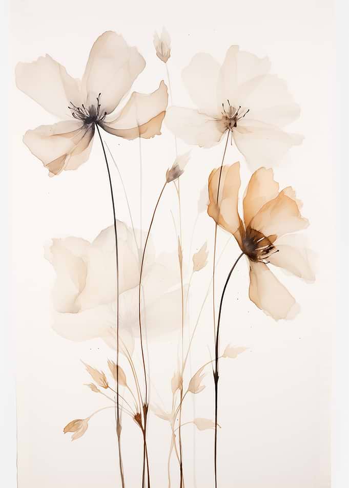 Floral Watercolor Painting