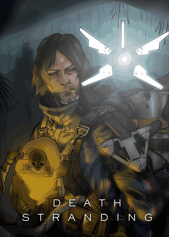 Death Stranding: Sam Porter Bridges Illustration