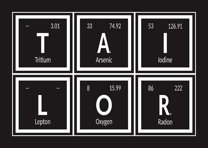 Periodic Table Elements: TAILOR