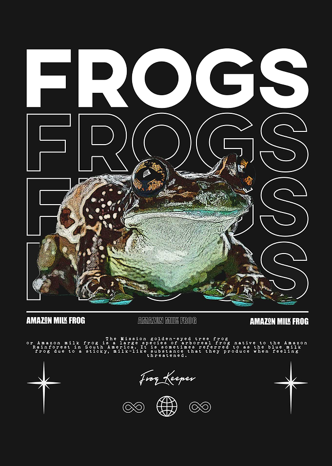Amazon Milk Frog Exotic Pet