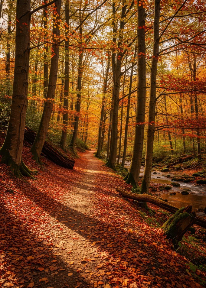 Autumn Forest Path