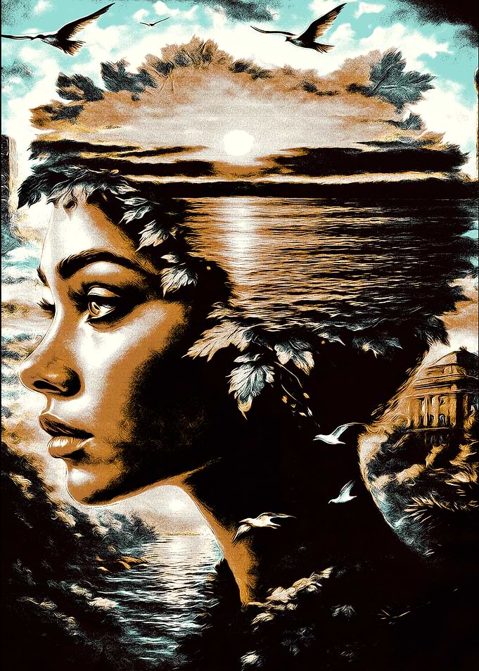 Nature Woman Portrait