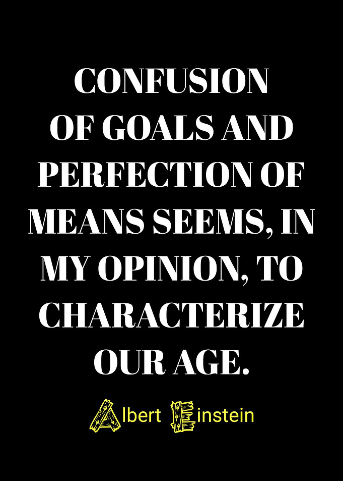 Albert Einstein Quote on Confusion