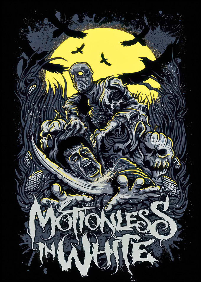 Motionless In White Horror Scene