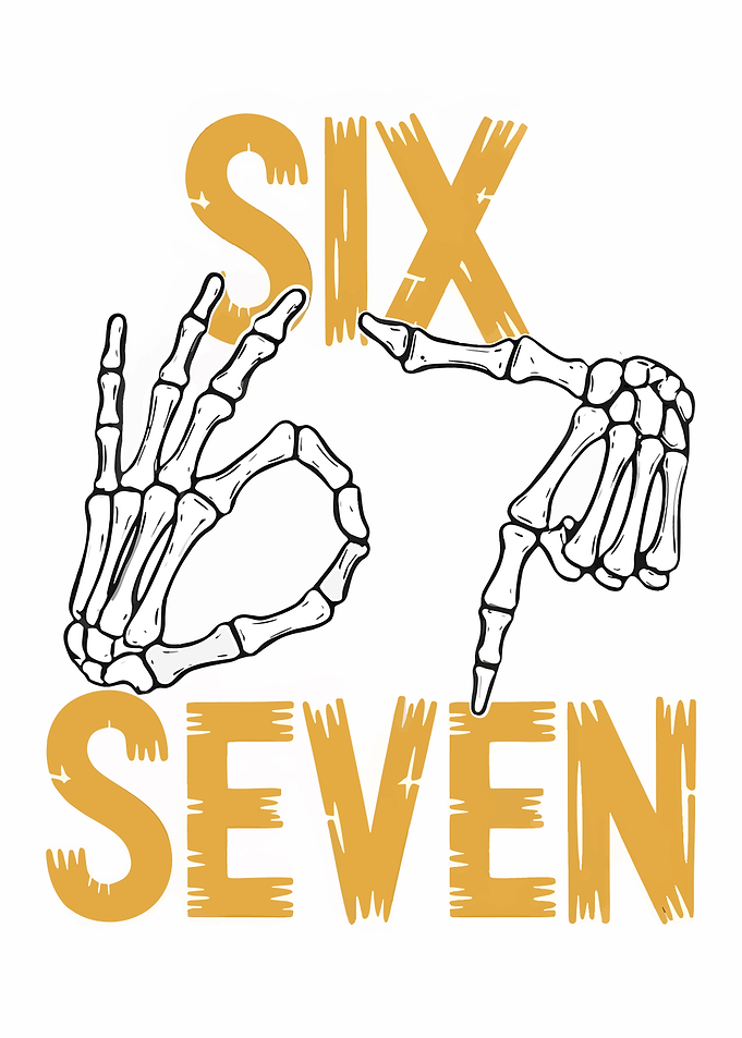 Six Seven Skeleton Hands
