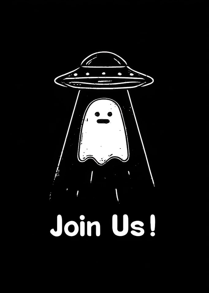 Ghost abduction with UFO, Join Us!