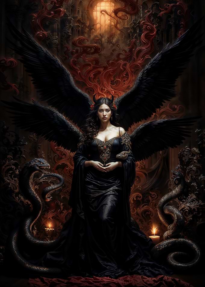 Queen of Serpents and Fire Lilith