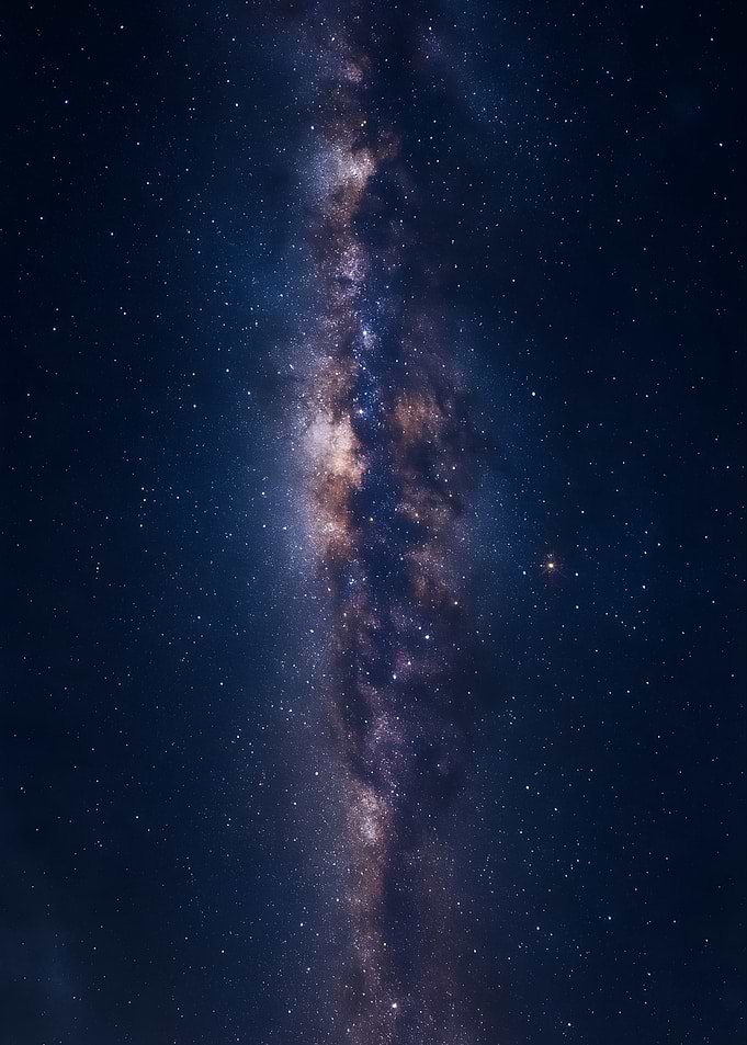 Milky Way Galaxy Night Sky