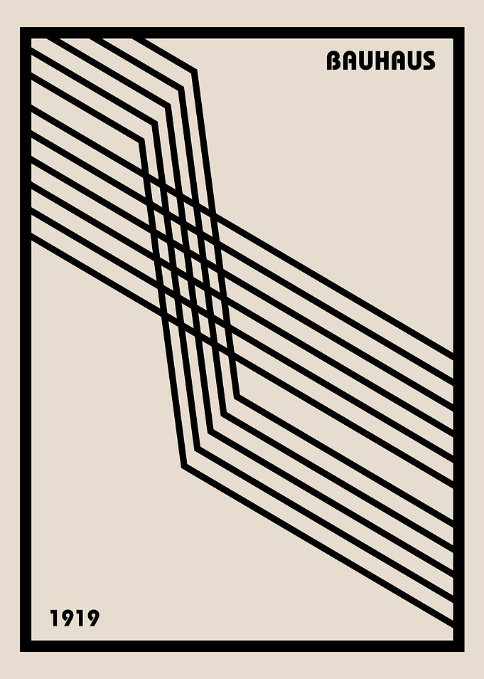 Bauhaus 1919 Abstract Art
