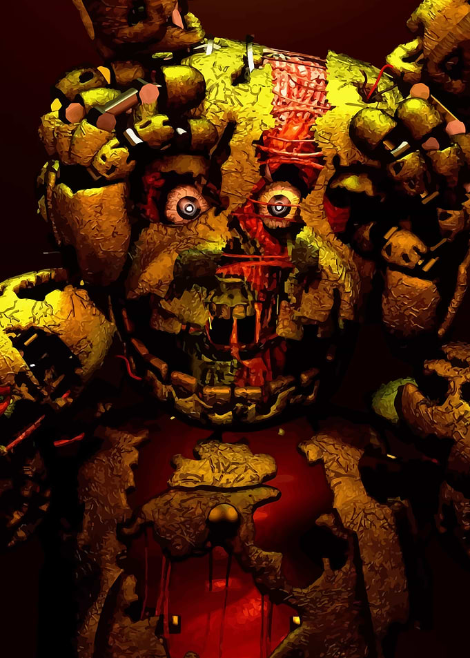 Springtrap Animatronic Horror