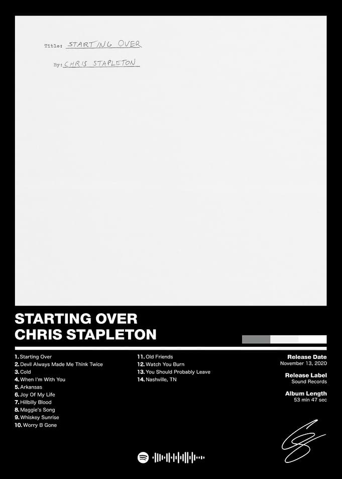 Chris Stapleton - Starting Over