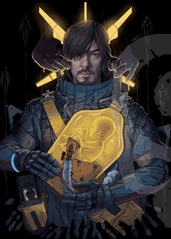 Death Stranding Sam Porter Bridges Illustration