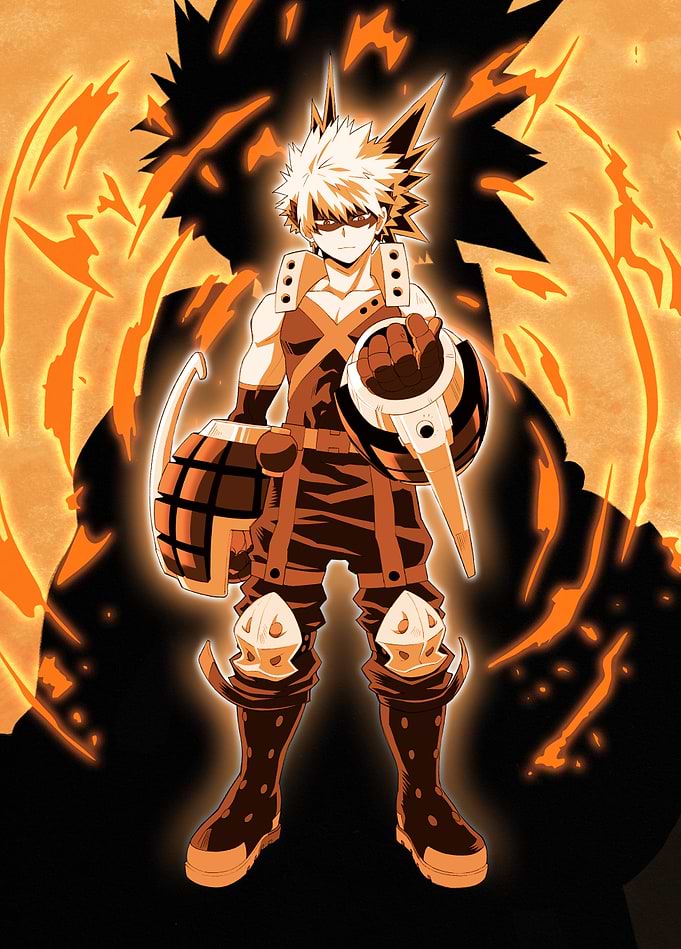 MHA Bakugo's Explosive Resolve